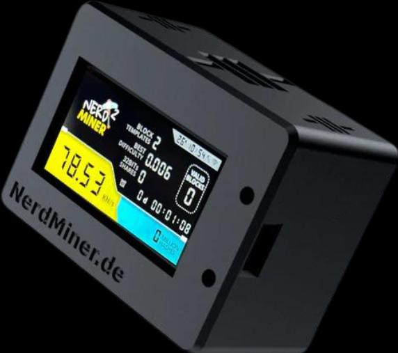 Actual product image Nerdminer Classic (Bitcoin)