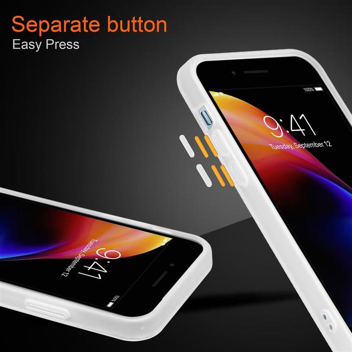 Immagine prodotto Cadorabo Copertura opaca ibrida (Apple iPhone 6, LG G8s)