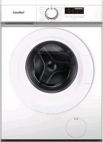 Actual product image Comfee Comfeè CFE10W60/W-IT front loading washing machine 6 kg 1000 rpm D White (6 kg, Left)