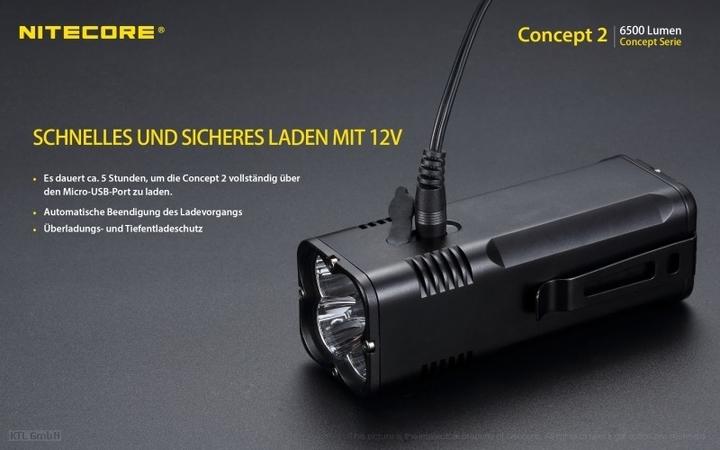 Produktbild Nitecore Concept 2 (11.20 cm, 6500 lm)