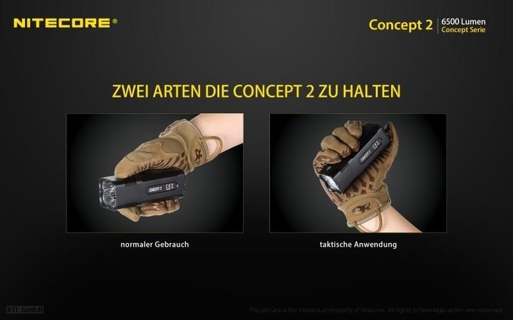 Produktbild Nitecore Concept 2 (11.20 cm, 6500 lm)