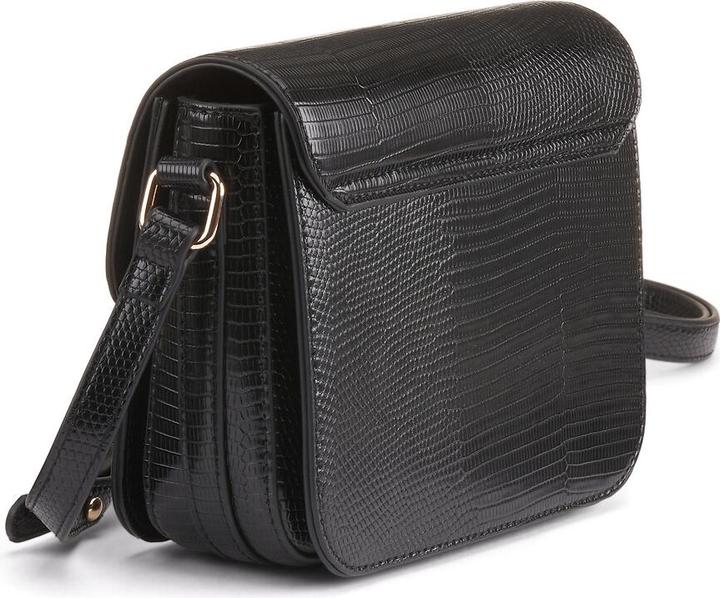 Actual product image La Redoute Collections Handbag with lizard print