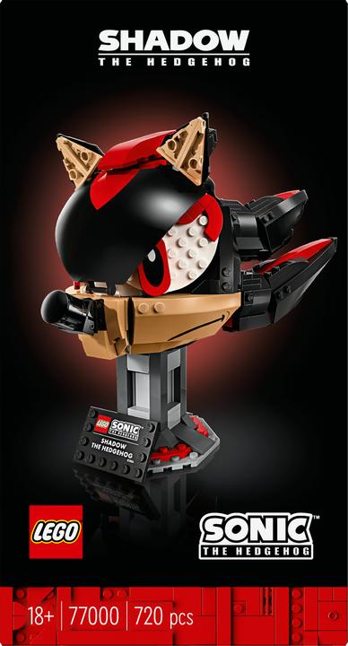 Image du produit LEGO Shadow the Hedgehog (7700, LEGO Sonic, LEGO difficiles à trouver)