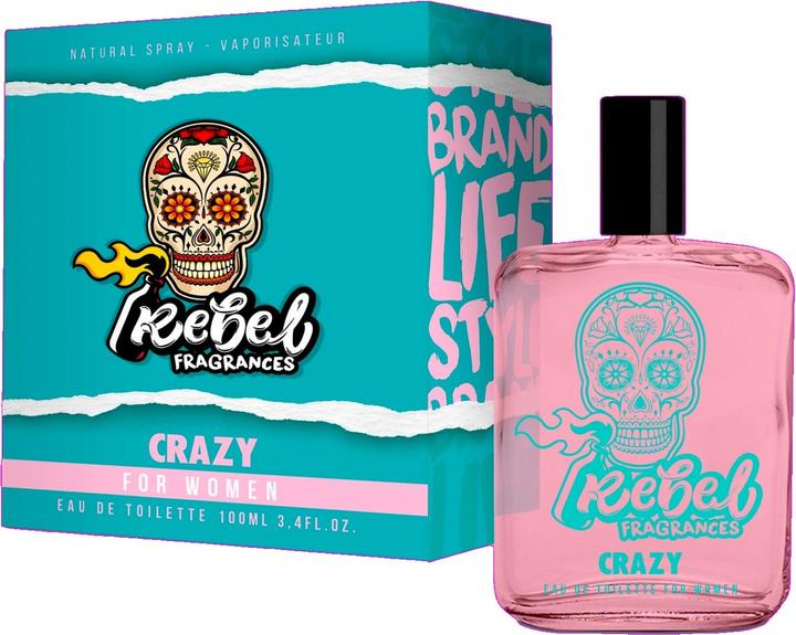 Rebel Crazy Women Eau De Toilette 100ml (Eau de Toilette, 100 ml)