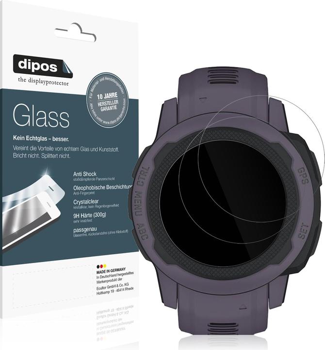 Dipos Displayschutz Anti-Shock