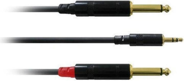 Cordial 2in1 (6 m, 6.3mm Klinke (Jack), 3.5mm Klinke (AUX))