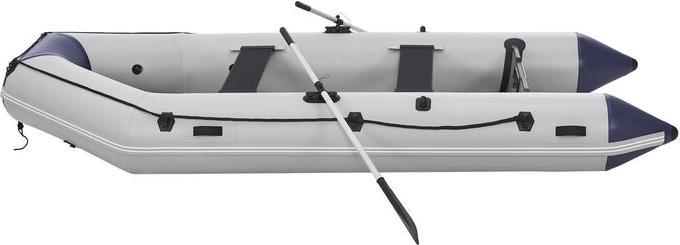 Juskys Paddelboot mit Aluboden (380 cm, 6 Pers.)