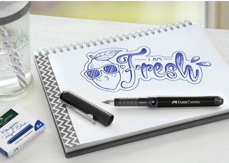 Produktbild Faber-Castell FRESH M - Füllhalter (Schwarz, 1 x)