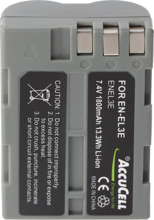 Image du produit AccuCell Akku passend für Nikon D200