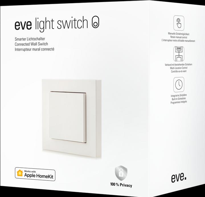 Actual product image Eve Light Switch (HomeKit)