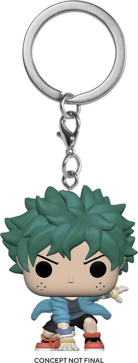 Actual product image Funko Portachiavi POP! My Hero Academia Deku w/Gloves