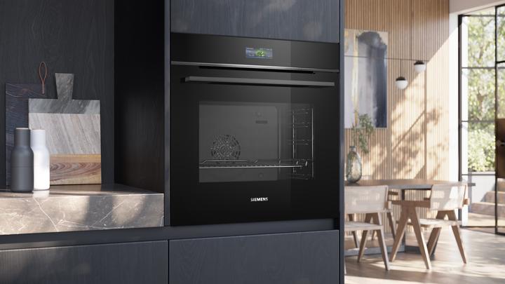 Immagine prodotto Siemens iQ700, Forno da incasso, 60 x 60 cm, Nero, Acciaio inox, HB734G2B1