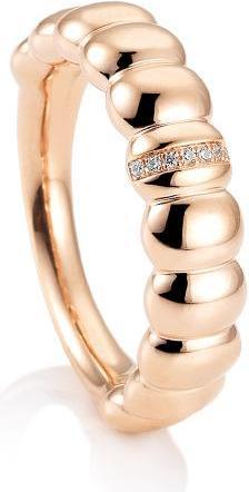 Breuning RING - BRILL. 0,035 Ct. H/si (53, 585/14 K Gold)