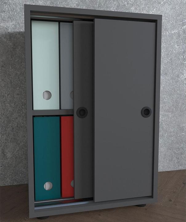Actual product image VCM Büroschrank Aktenschrank Ulas 2fach (49 x 38 x 74 cm)
