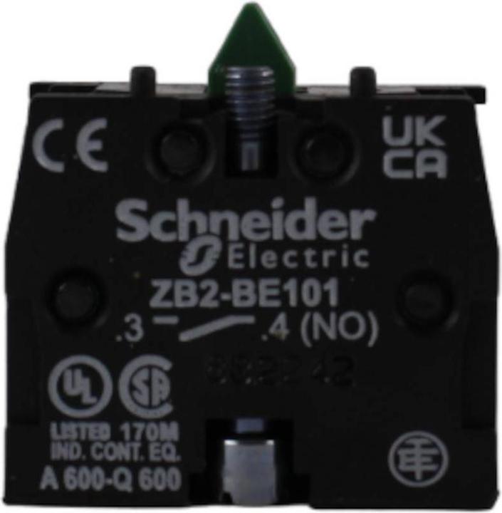Produktbild Schneider Electric ZB2 Contact Block 10A 600V NO Slow Break