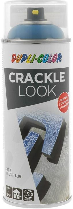 Crackle blau