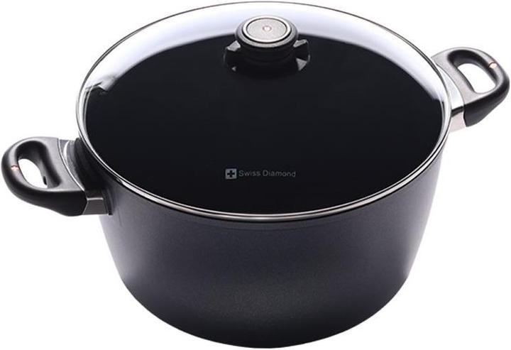 Image du produit Swiss Diamond Set de 10 poêles CLASSIC XD Noir (28 cm, Ensemble de casseroles et de poêles de cuisson, Aluminium)