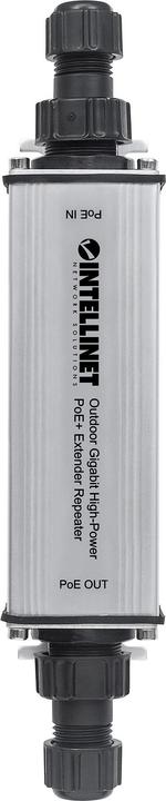 Actual product image Intellinet PoE+ Extender Repeater, IEEE 802.3af/at/ab/u, RJ-45 102. (Extender)