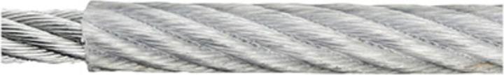 Dörner + Helmer Stahlseil verzinkt (Ø x L) 4 mm x 100 m 190045 Grau (100 m)