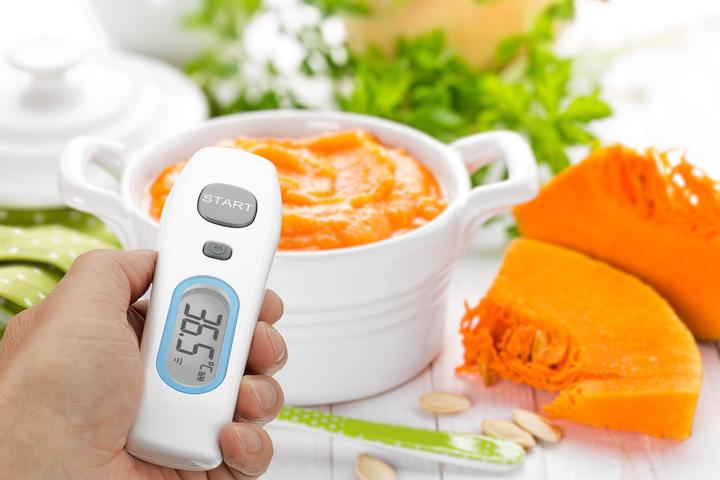 Actual product image TFA Infrared clinical thermometer forehead thermometer (Forehead, Non-contact)