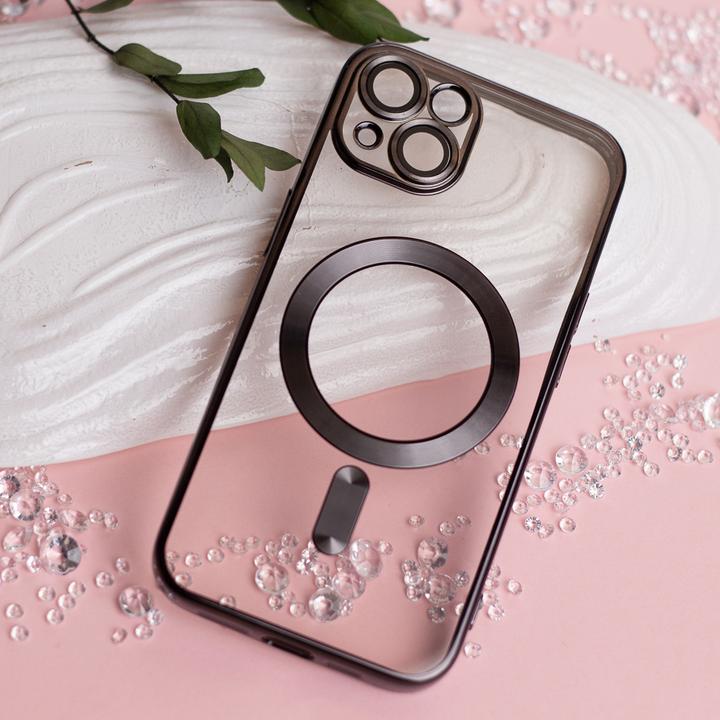 Image du produit OEM Etui Color Chrome Mag pour Samsung Galaxy S25 Ultra noir (Samsung Galaxy S25 Ultra)
