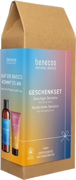 Benecos Geschenkset Natural Basic-Duschgel& Handcr.sensit. (Körperpflegeset)