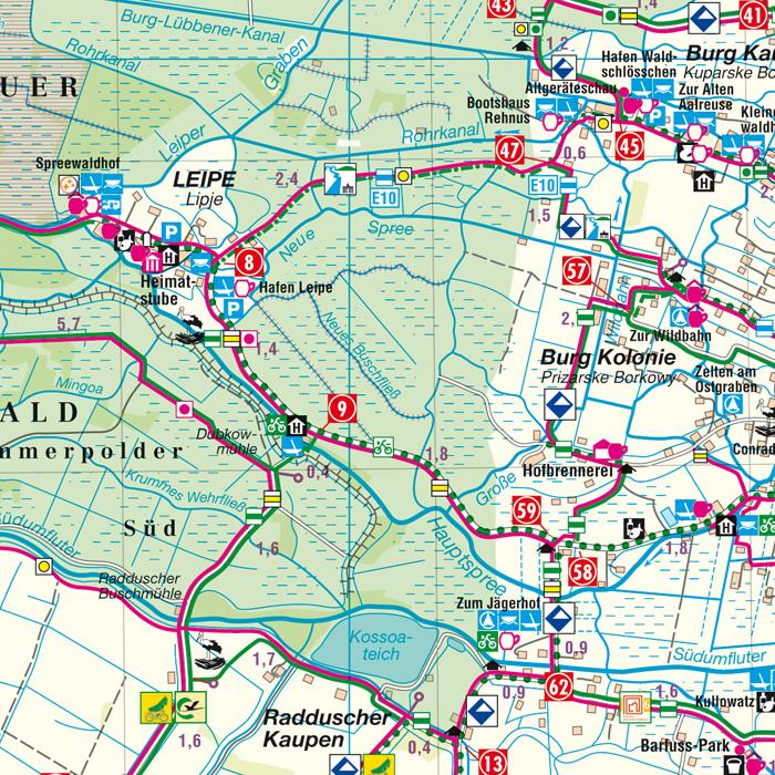 Produktbild Landkreis Oberspreewald-Lausitz 1 : 50 000