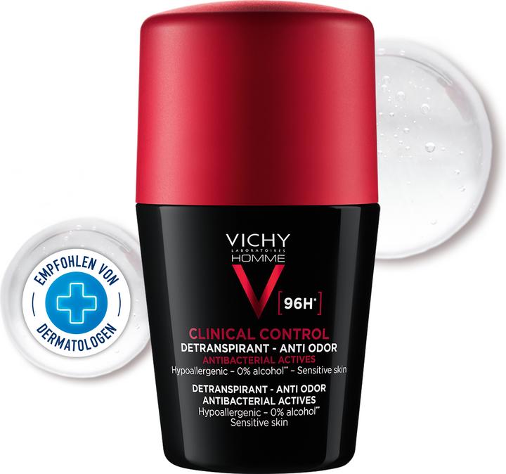Actual product image Vichy Clinical Control 96h (Roll-on, 50 ml)