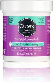 Actual product image Cutex Nail Polish Remover Pads