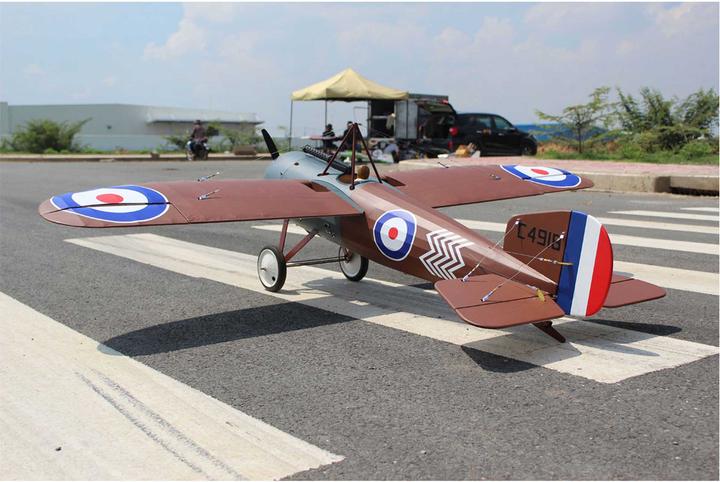 Produktbild Seagull Models bristol m1c monoplane spans 1,8m arf 71" 1:4