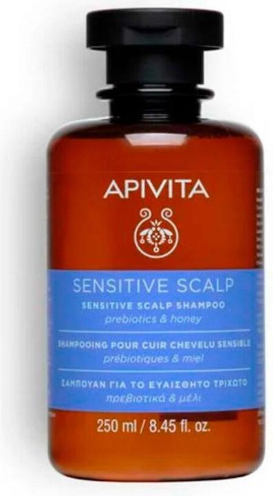 Immagine prodotto Apivita Cura olistica dei capelli Prebiotici e miele (250 ml, Shampoo liquido)