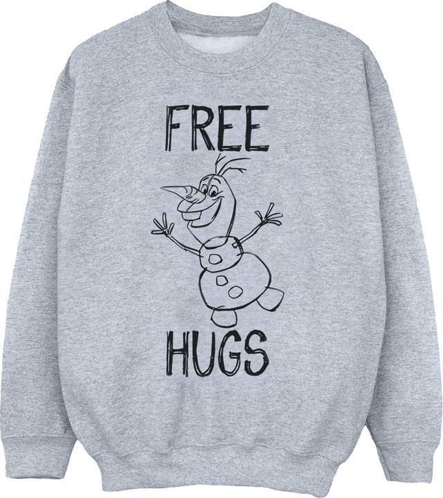 Disney Frozen Olaf Free Hugs Sweatshirt Jungen