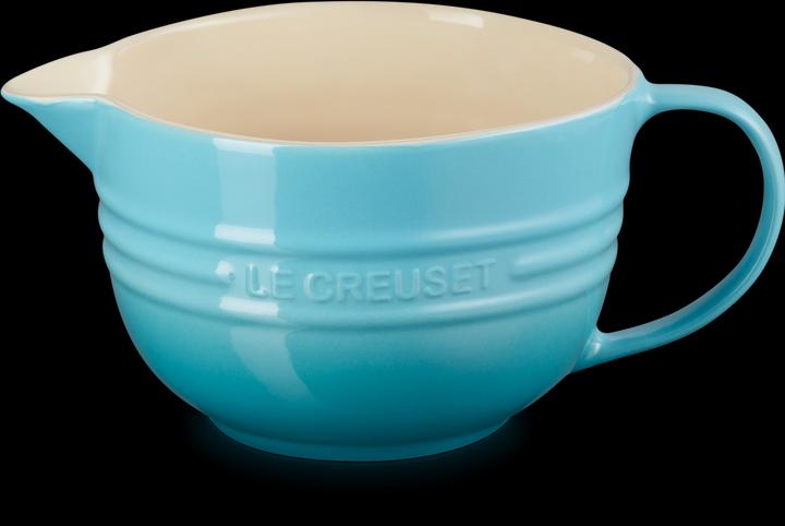 Produktbild Le Creuset Creuset PG4000-1617 Teigschüssel aus Steingut 2 Viertel karibisch (Pfannenset + Topfset)