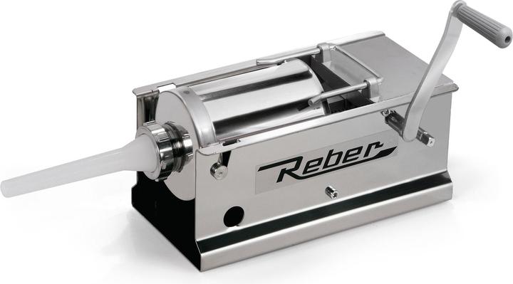 Produktbild Reber N INOX Manueller TischWurstfüller mit 2 Geschwindigkeiten3 Kg