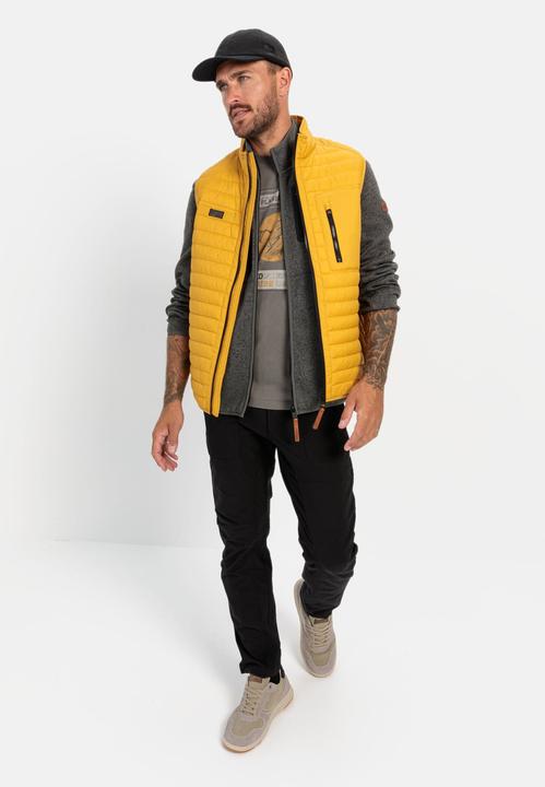 Actual product image Camel Active Quilted waistcoat with light lining (58)