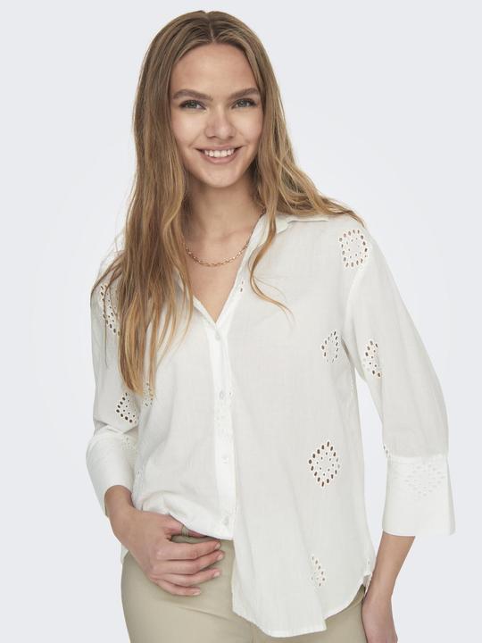 Immagine prodotto JdY Vestibilità regolare Collo a camicia Polsini lunghi Taglio voluminoso delle maniche Camicia Camicia (XL)