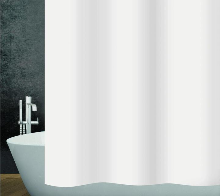 Diaqua Shower curtain Claro 200 x 180 cm, white (180 x 200 cm)