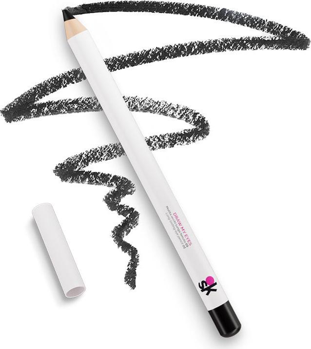 Actual product image Veralab Draw My Eyes Easily Blendable Long Lasting Eye Pencil - 01 Eclipse (01 Eclipse)