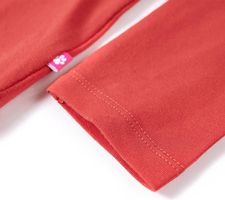 Produktbild VidaXL Kinder-Langarmshirt Dunkelrot 92,Material: 95 % Baumwolle. 5 (92)