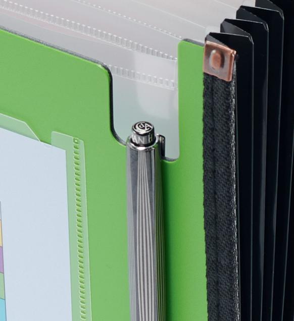 Actual product image Kolma Folder A4 superstrong 12 tabs anthracite (A4, 1 x)