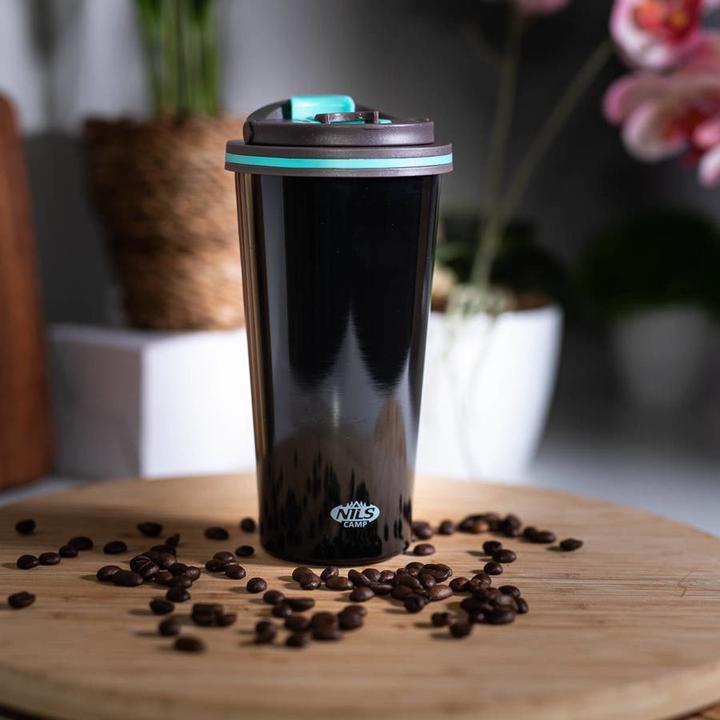Actual product image Nils Camp NCB18 thermal CUP STATES CAMPSAS BLACK (0.50 l)