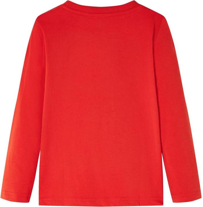 Immagine prodotto VidaXL Camicia da bambino a maniche lunghe rosso 140,Materiale: 100 % cotone,Colore (140)