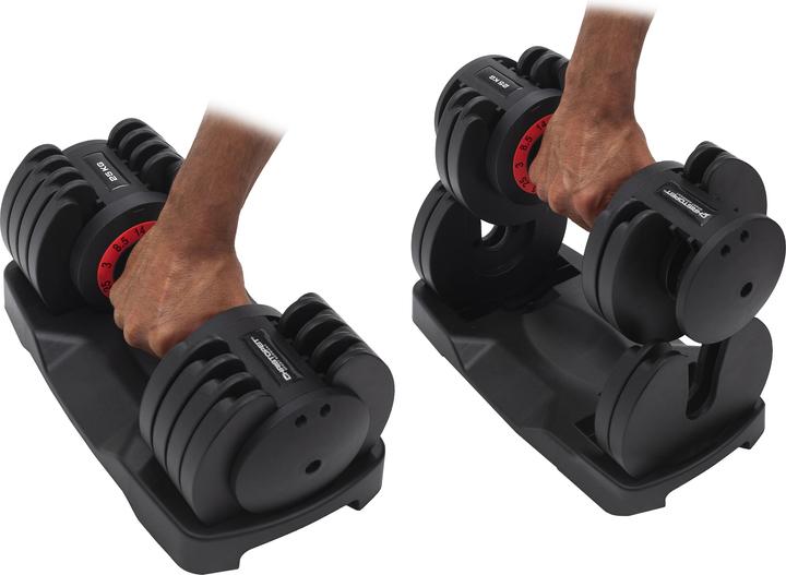 Produktbild Christopeit verstellbare Kurzhantel 25 kg (1 x 25 kg)