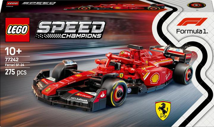 Actual product image LEGO Ferrari SF-24 F1 Rennauto (77242, LEGO Speed Champions)