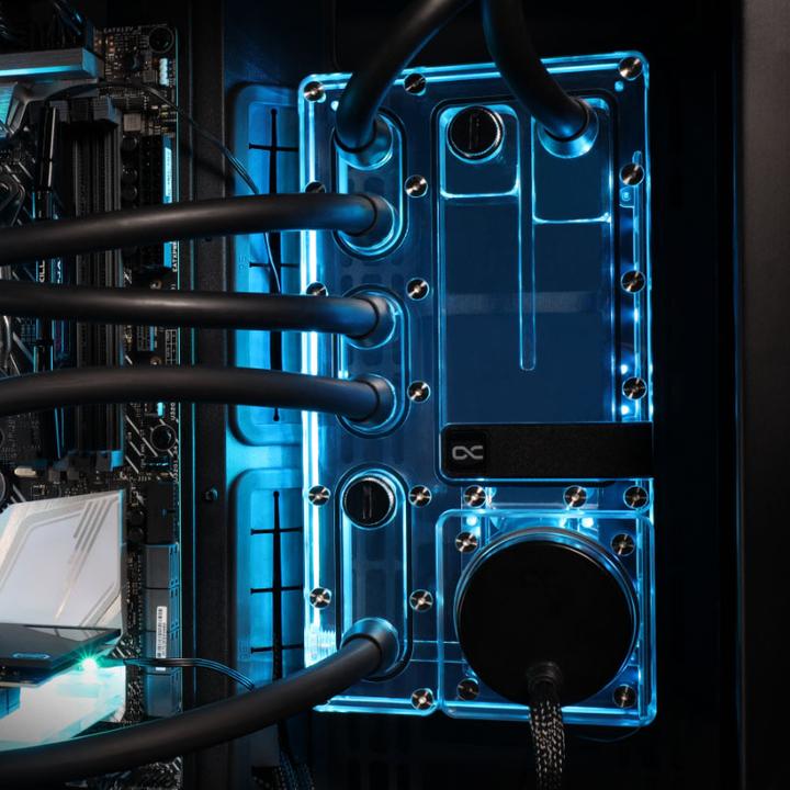 Actual product image Alphacool Core Distro Plate 360 Right VPP/D5