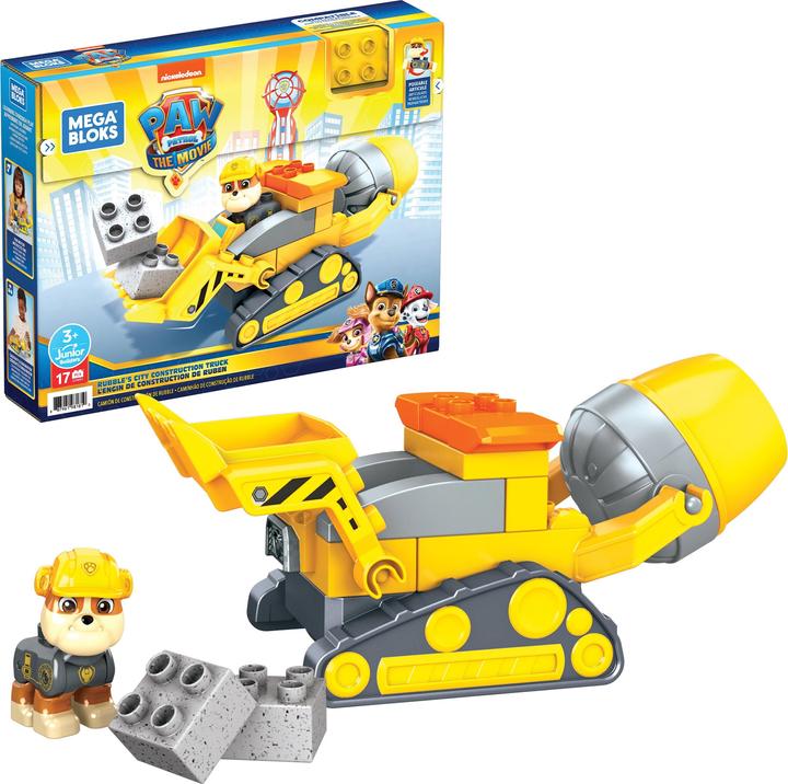 Image du produit Mega Bloks La Pat'Patrouille - Engin de construction de Ruben - Jeu de construction - Dès 3 ans