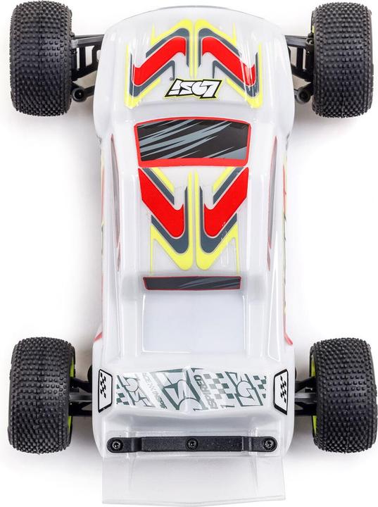 Produktbild Losi Micro-T 2S 1/28 2WD RTR Stadium Truck (Akku & Ladegerät enthalten), Weiss (RTR Ready-to-Run)