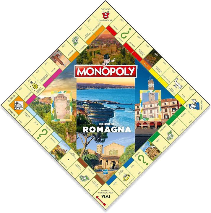 Produktbild Winning Moves Monopoly - Romagna Edition