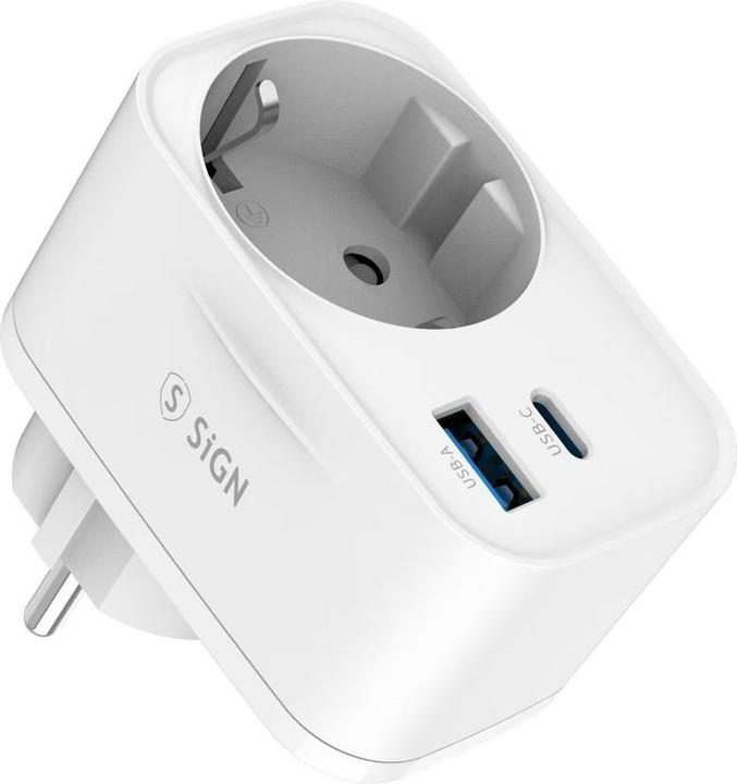 Image du produit SIGN Power Adapter with Fast Charging 20W – USB-C & USB-A (20 W)