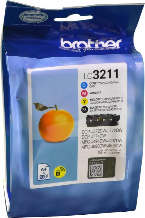 Produktbild Brother LC-3211 Value Pack (M, BK, C, Y)
